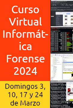 Único Curso Virtual Informática Forense 2024